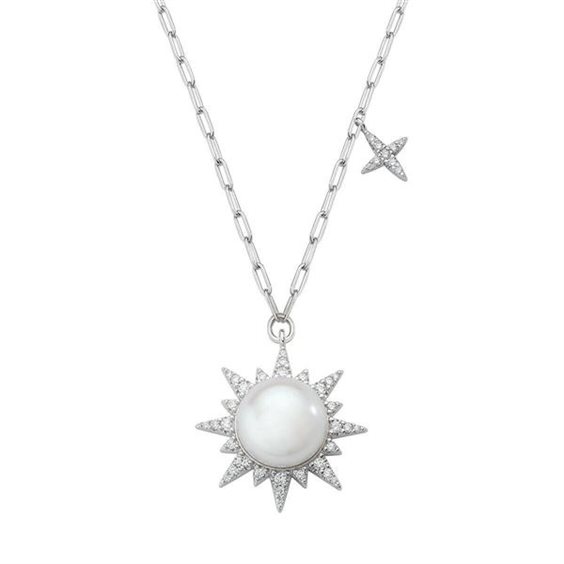 Collana Amen Donna in Argento Perla CLSUPBBZ - CLSUPBBZ